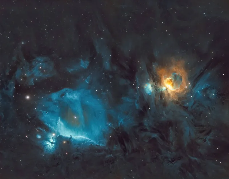 M42 & IC434 – Orion & Horsehead Nebula Mosaic